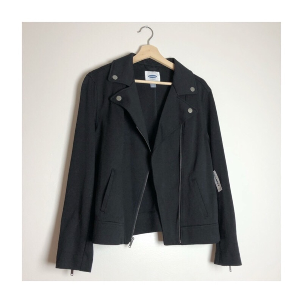 old navy zipper blazer